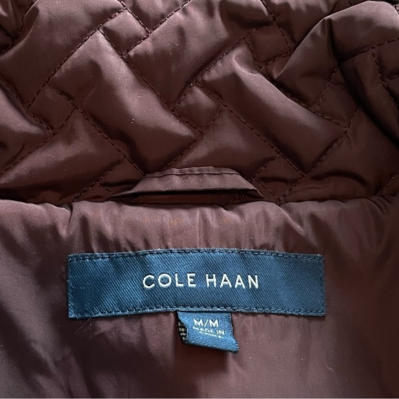 COLE Haan Quilted Long Coat - Picture 2 of 16